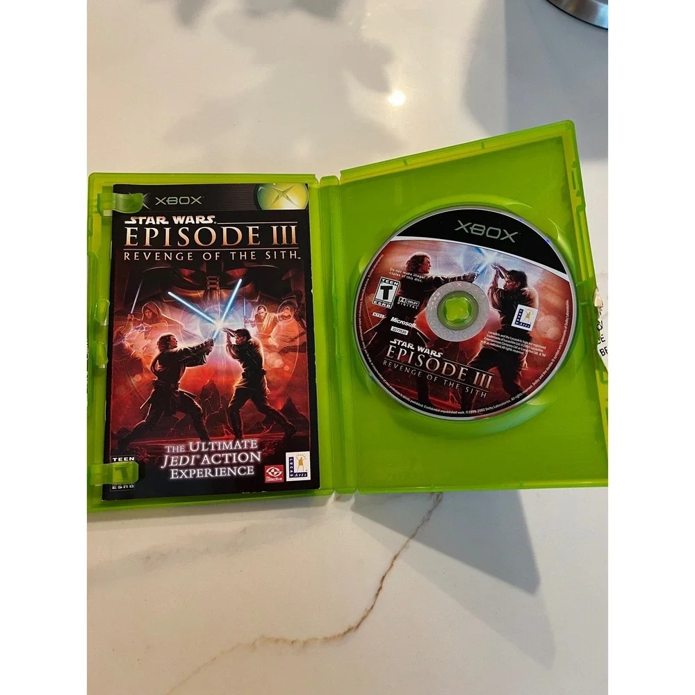 Star Wars Episode III Revenge of the Sith Microsoft Xbox 2005 CIB LucasArts‎